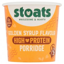 Stoats High Protein Porridge Pot Golden Syrup 60g
