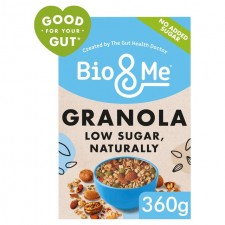 Bio&Me Granola Low Sugar Naturally Gut Loving Prebiotic 360g