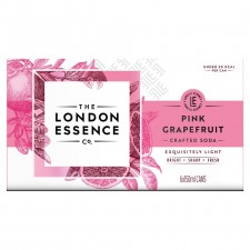 The London Essence Co. Pink Grapefruit Crafted Soda  6 x 150ml Cans