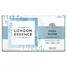 The London Essence Co. Sparkling Soda Water  6 x 150ml Cans