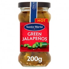 Santa Maria Latin American Green Jalapenos 200g