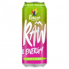 Rubicon Raw Energy Apple and Guava 500ml