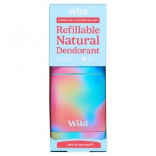 Wild Lemon Basil and Blood Orange Natural Refillable Deodorant Starter Pack