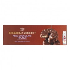 Marks and Spencer Extremely Chocolatey Milk Chocolate Rounds 200g