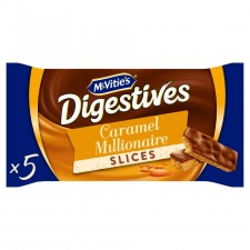 McVities Digestives Caramel Slice 5 Pack