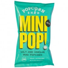 Popcorn Shed Mini Pop Salt and Vinegar 22g Bag