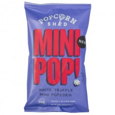 Popcorn Shed Mini Pop White Truffle 22g Bag