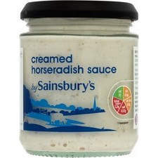 Sainsburys Creamed Horseradish Sauce 160ml