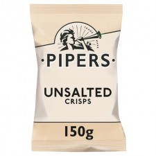 Pipers Unsalted Crisps 150g