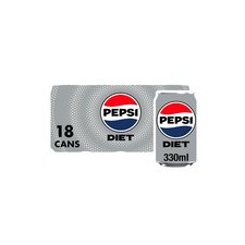 Pepsi Diet 18 x 330ml Cans