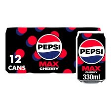 Pepsi Max Cherry 12 X 330Ml