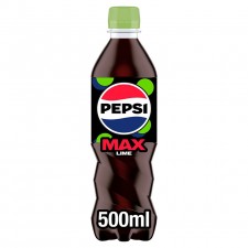 Pepsi Max Lime 500ml Bottle