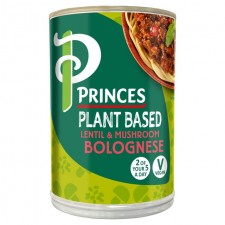 Princes Plant Based Lentil and Mushroom Bolognese 392g