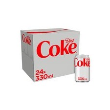 Retail Pack Coca Cola Diet 24x330ml Cans Carton