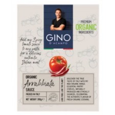 Gino D Acampo Organic Arrabbiata Sauce 390g