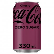 Coca Cola Zero Sugar Cherry 330ml Can