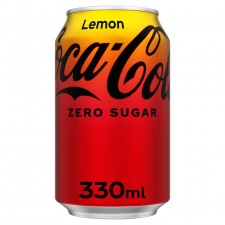 Coca Cola Zero Sugar Lemon 330ml Can