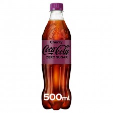 Coca Cola Zero Cherry 500ml Bottle
