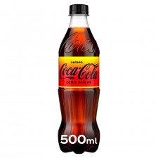 Coca Cola Zero Lemon 500ml Bottle