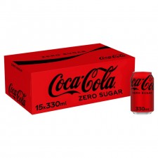 Coca Cola Zero Sugar 15 x 330ml Cans