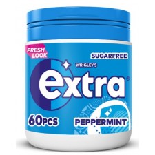 Wrigleys Extra Gum Peppermint 60 Piece Bottle