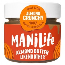 Manilife Crunchy Almond Butter 160g