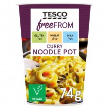 Tesco Free From Curry Noodle Pot 74G