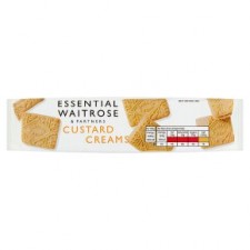 Waitrose Essential Custard Creams 2 x 150g