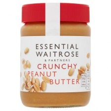 Waitrose Essential Crunchy Peanut Butter 340g