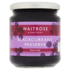 Waitrose Blackcurrant Conserve 340g