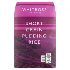 Waitrose Essential Short Grain Pudding Rice 500g