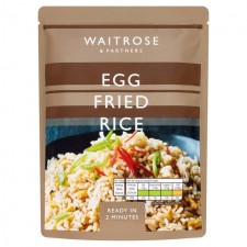 Waitrose Microwavable Egg Fried Rice 250g