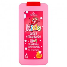 Morrisons Kids 2 In 1 Strawberry Shampoo and Conditioner 250ml