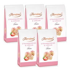 Retail Pack Thorntons Classic Strawberries and Cream Bag 5 x 105g (OR)
