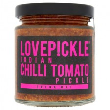 Lovepickle Indian Chilli Tomato Pickle Extra Hot 180g