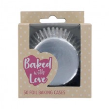 Culpitt 50 Cupcake cases Silver