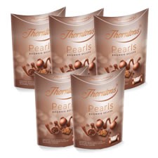 Retail Pack Thorntons Pearls Brownie Deluxe 5 x 167g (OR)