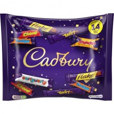 Cadbury Heroes Treatsize Variety Pack Approx 14 Bars