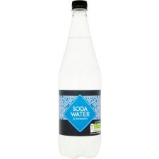 Sainsburys Soda Water 1L Bottle