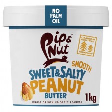 Pip and Nut Smooth Sweet and Salty Peanut Butter 1kg