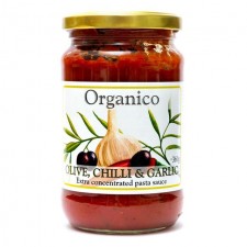 Organico Olive Chilli and Garlic Pasta Sauce 360g