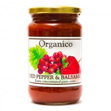 Organico Red Pepper and Balsamic Sauce 360g
