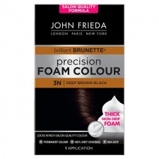 John Frieda Precision Foam Colour Deep Brown Black 3N