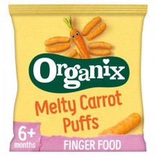 Organix 7 Month Melty Carrot Puffs 20G