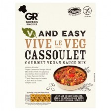 Gordon Rhodes V and Easy Vive Le Veg Cassoulet Vegan Sauce Mix 75g