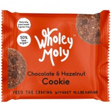 Wholey Moly Chocolate and Hazelnut Cookies 38g