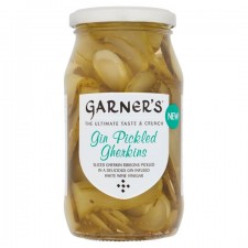 Garners Gin Pickled Gherkins 430g