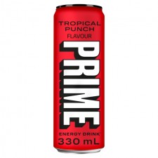 Prime Energy Drink Tropical Punch 330ml Can