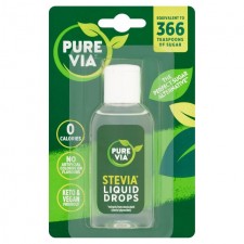 Pure Via Stevia Liquid Drops 55ml