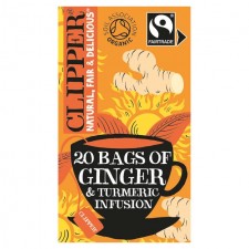 Clipper Ginger and Turmeric Organic Infusion 20 per pack